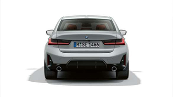 BMW 3er Limousine Heck Design 
