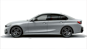BMW 3er Limousine Seitendesign 
