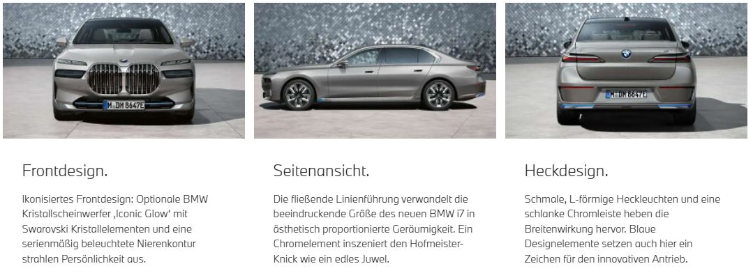 BMW i7 Exterieur 