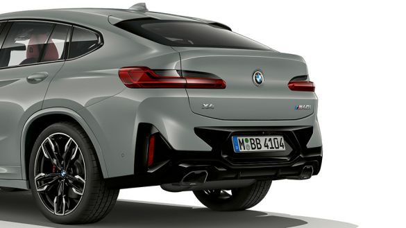 BMW X4 Heck 