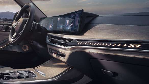 BMW X7 Ästhetik und Technik im Cockpit BMW X7 Ästhetik und Technik im Cockpit