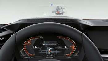 BMW Head-Up Display.