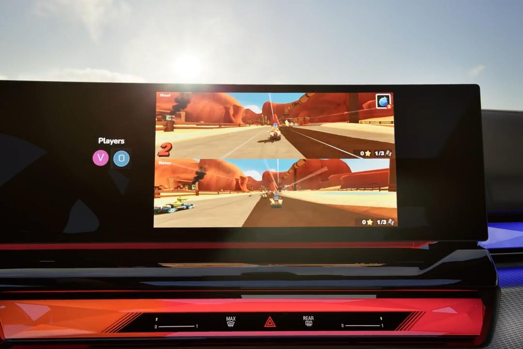 Videogames im BMW 5er Touring Videogames im BMW 5er Touring